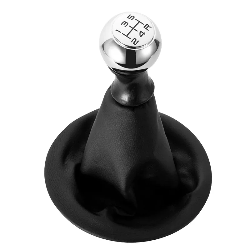 Car Gear Shift Knob Lever Shifter Stick Gaiter Boot Cover PU Leather for Citroen Berlingo III MK3 for Peugeot Partner 2008-on