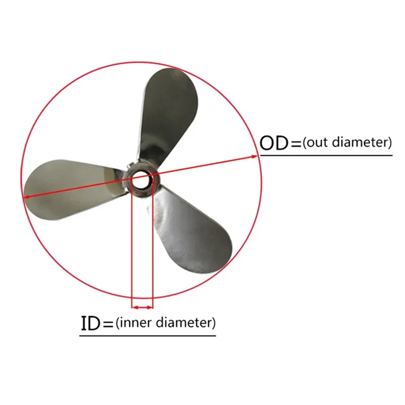 304 페인트 교반기 페인트 교반기 페인트 패들 교반기 공기 도구 액세서리 3 블레이드 팬 디스크 프로펠러 분산 플레이트
