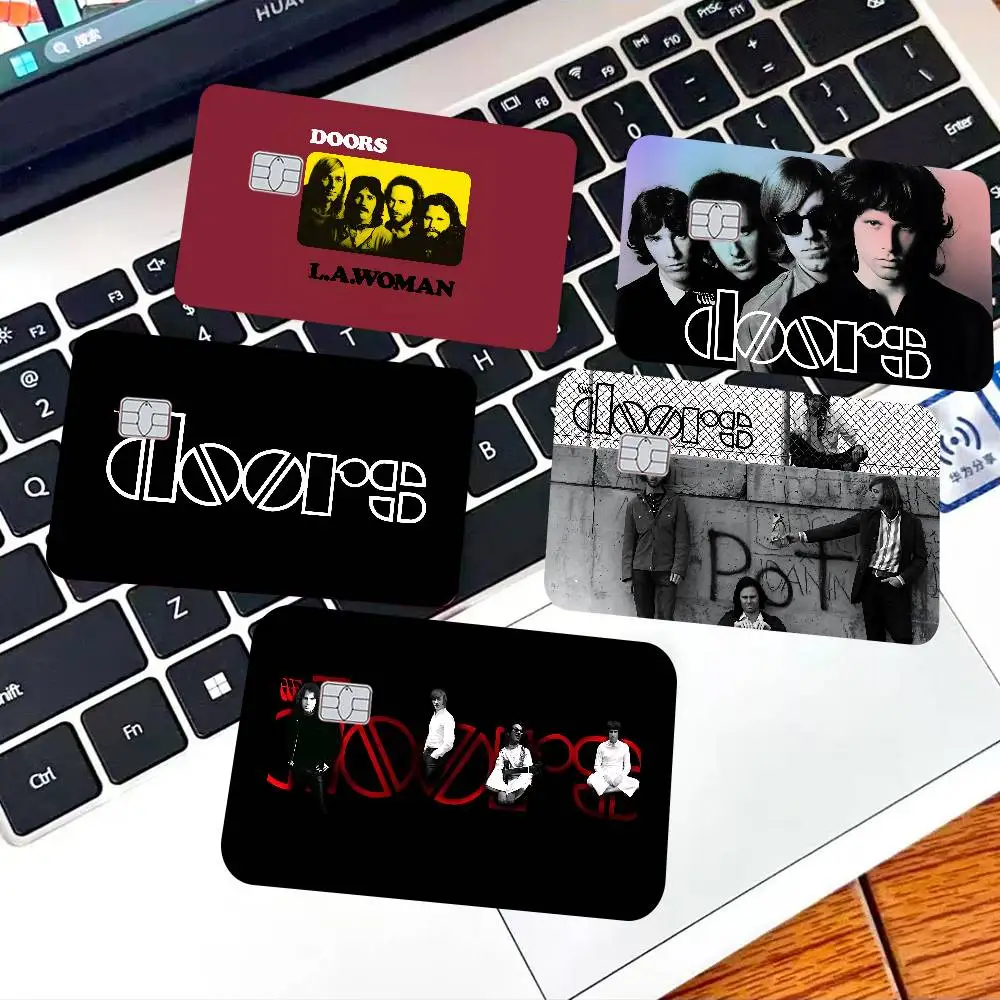 Rock Band The D-Doors Anime Front Cover Film Sticker Skin for Credit Debit Card Small Large Chip