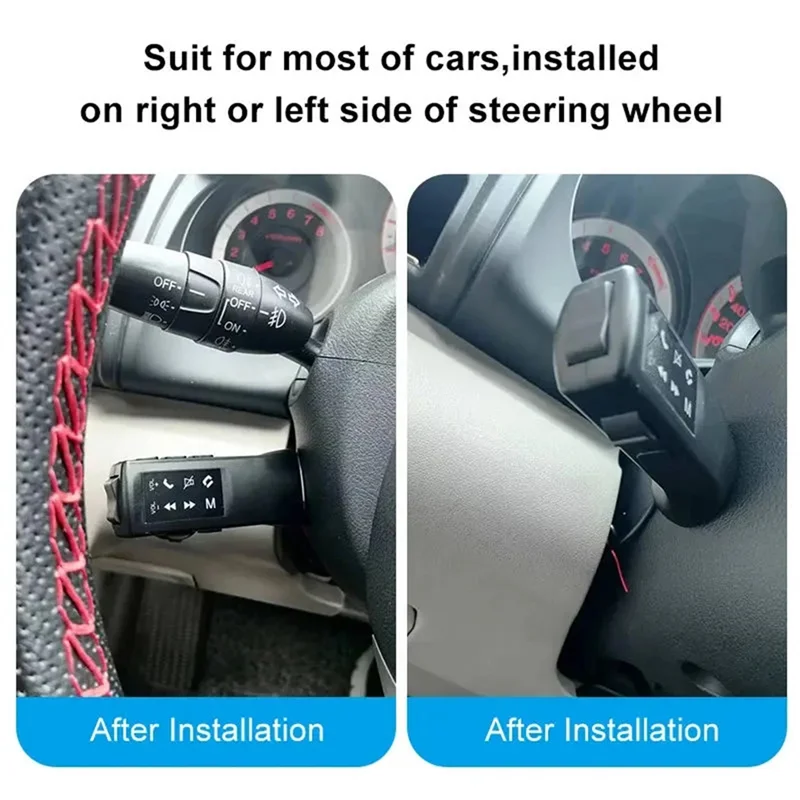

8-Key Universal Multi-Functional Car Steering Wheel Button For Car Radio DVD GPS Multimedia Navigation Head Unit Accessories