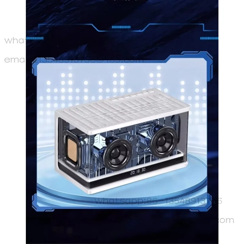 Wireless Bluetooth Speaker High Sound Quality Battery Life Home Bedroom Subwoofer Desktop Computer Outdoor Audio