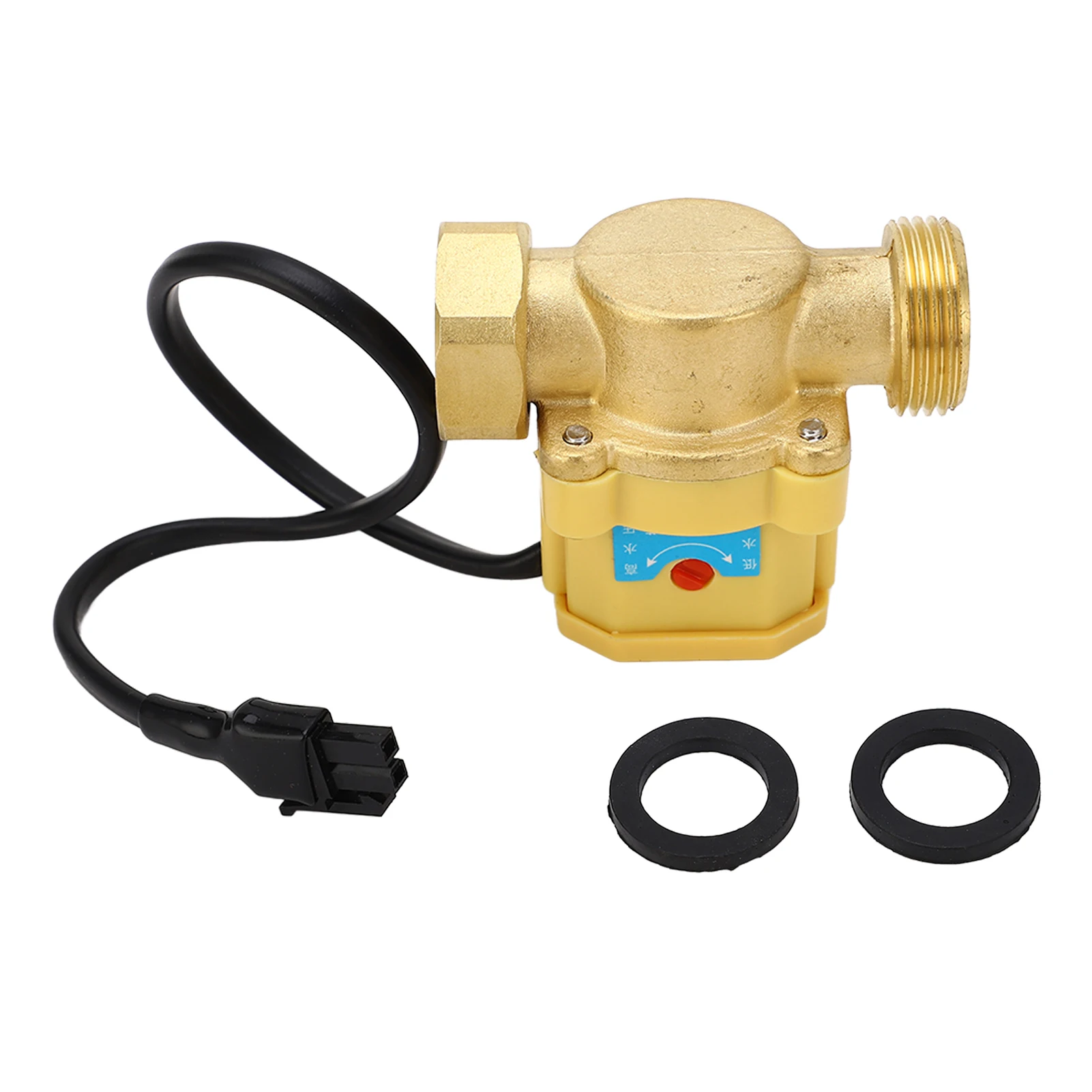 HT200 Water Pressure  Pump Switch 150W 2A G3/4 to G3/4 Brass Electronic Water  Controller Switch Shortage Protection