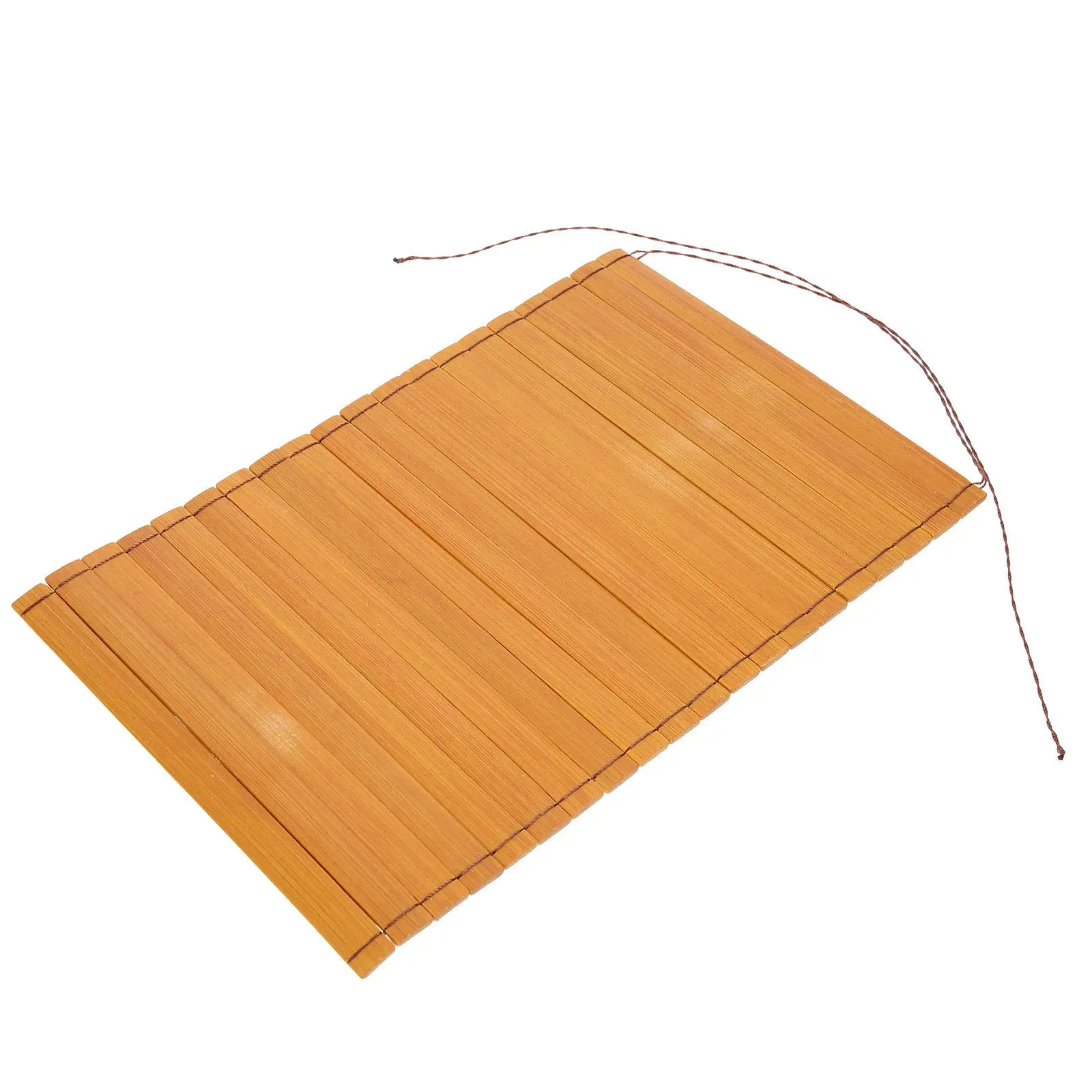 Blank Bamboo Sheet Multipurpose DIY Handmade Craft Tool for Cup Cushion Heat Insulation Pad Room Decor Aesthetic Vintage