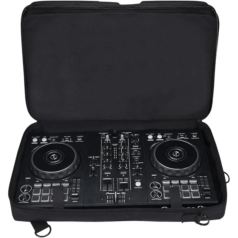 

Portable Protective Case Dustproof Turntables Carrying Storage Bag with Sholder Strap for Pioneer DDJ-FLX4/400/SB3 Roland DJ-202