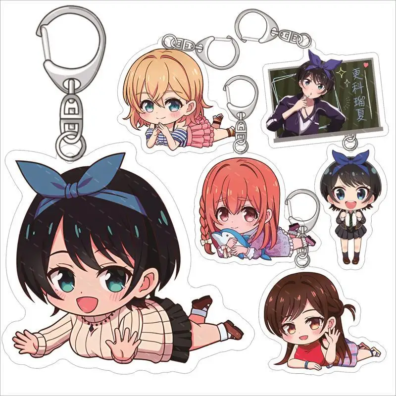 Rent Girlfriend  llaveros Asami Nanami Asami Nanami  breloczek keychain