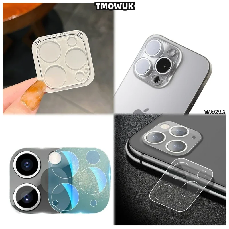 

For IPhone 16 Pro Max Protective Glass IPhone 15 14 13 14 Plus 11 12 13 Mini Lens Film Shield Screen Protectors Camera