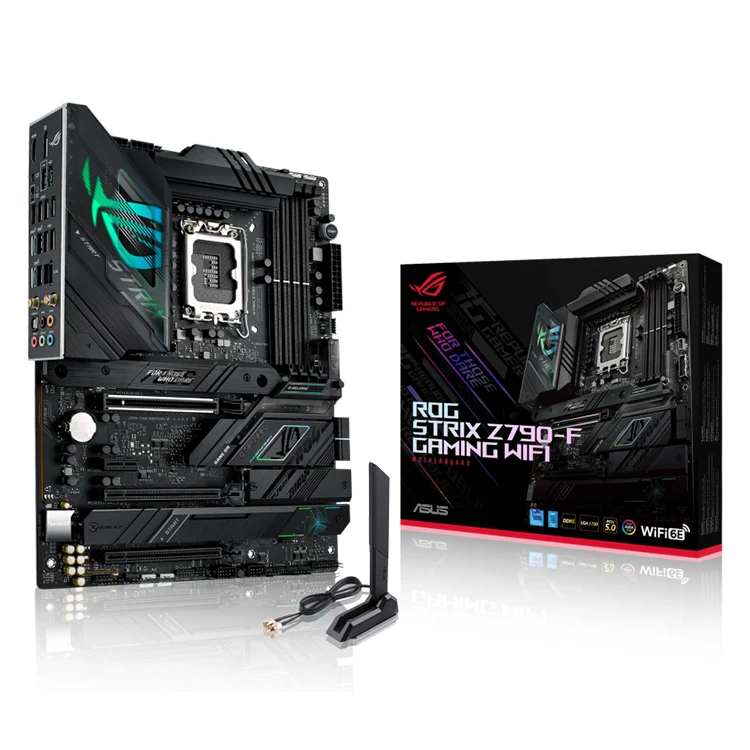 

New ROG STRIX Z790-F GAMING WIFI Used Motherboard with 128GB DDR5 Memory Socket Support 13th and 12th Core Processors