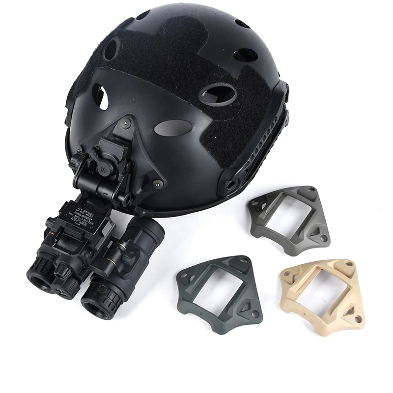 WADSN Tactical Nylon Helmet Vas Shroud  Three-Hole NVG Mount Adapter Fit FAST MICH ACH AF Wendy Helmet Accessories