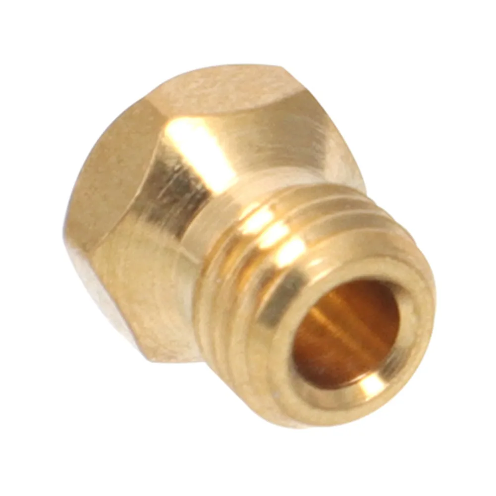 10pcs Brass Burner Nozzle M6*0.75 Thermal Propane Injector Conversion Kit Gas Injection Eva Nozzle Quick-connect Nozzles