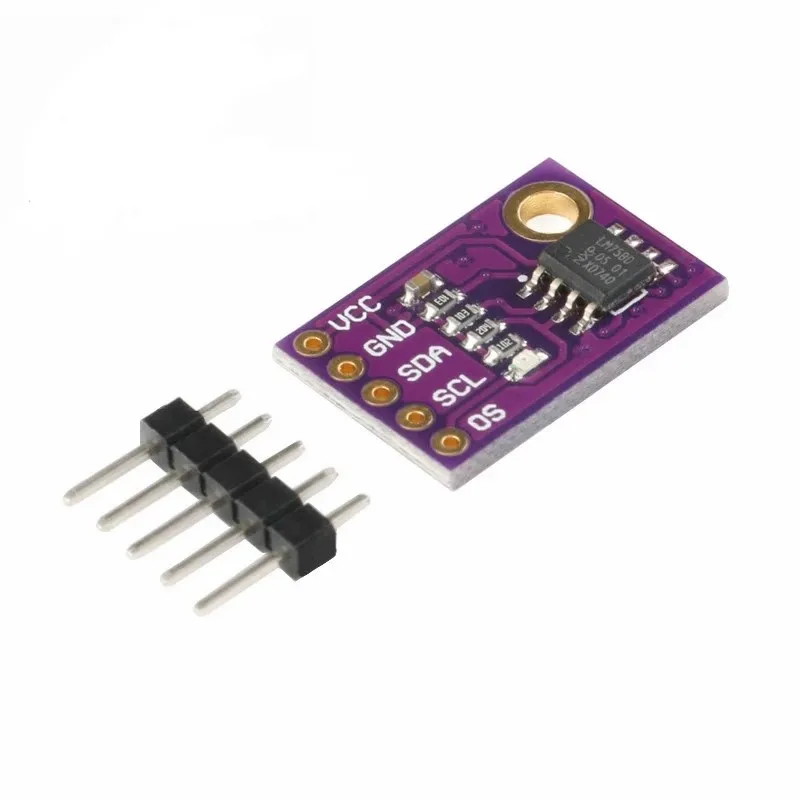 LM75 LM75A temperature sensor high speed I2C interface high precision development board module