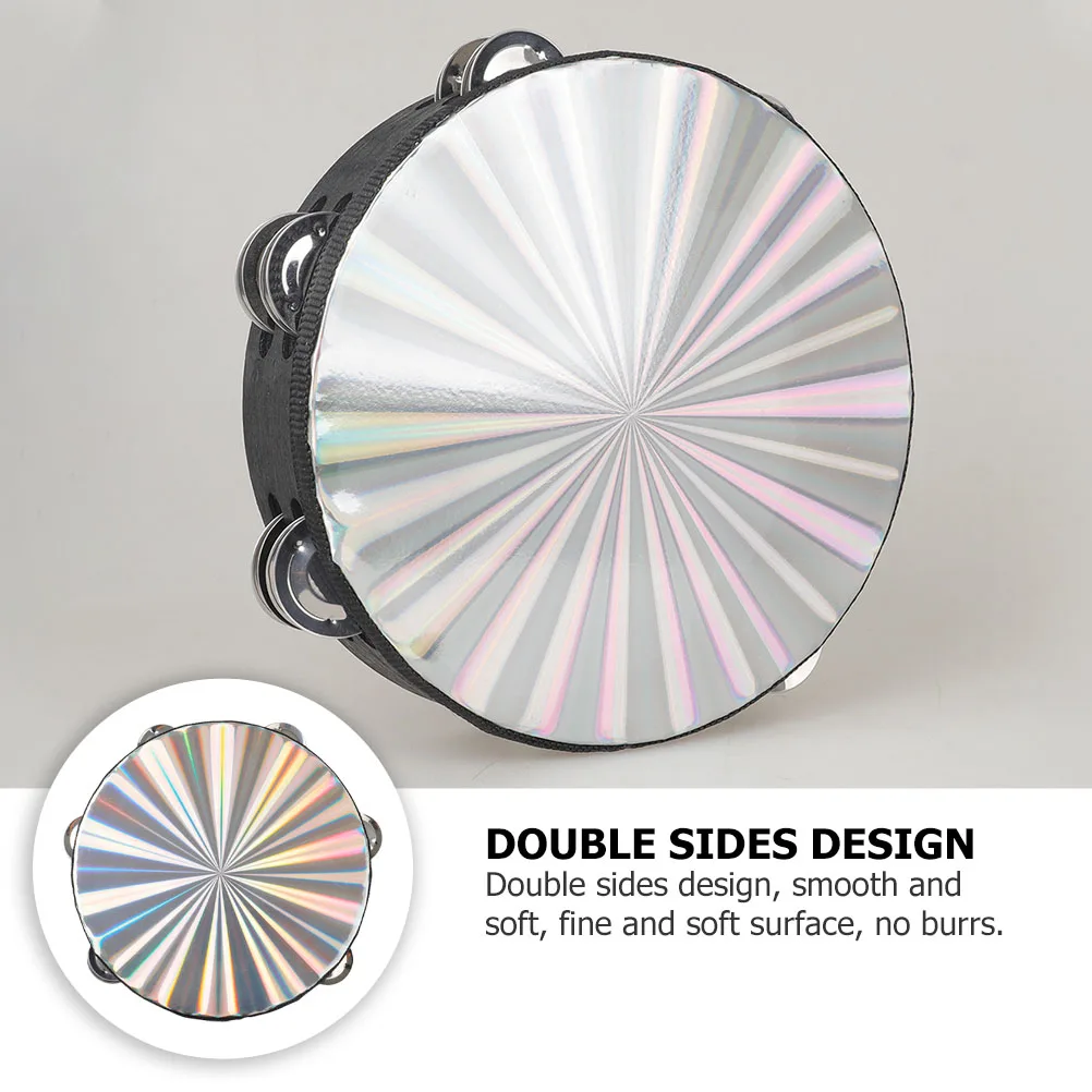 

Tambourine Musical Instrument Double Row Percussion Drum Stainless Steel