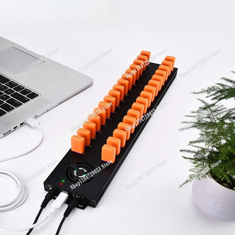 A-832 multi-port USB splitter is suitable for mobile game studio repair shops and other places