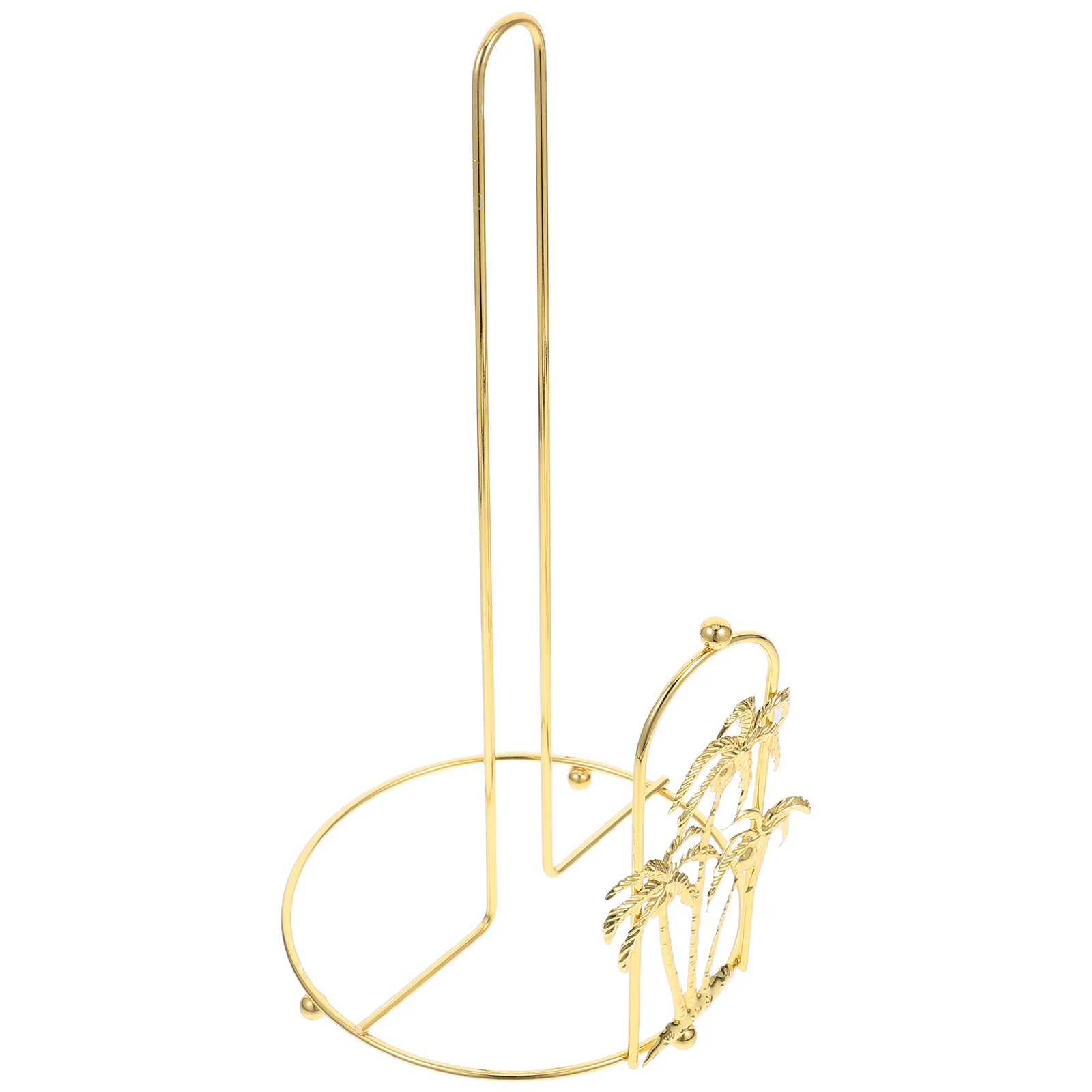 

Metal Tree Paper Towel Holder Nordic Inspired Countertop Stand for Kitchen Decorative Towel Rack Compact Stylish No Tools Needed