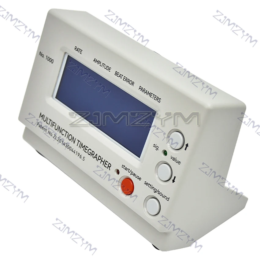 No.1000 Timegrapher Tester per orologi meccanici Strumento di test per riparatori di orologi Hobbyisti Test di orologi Strumento di riparazione Tester di cronometraggio