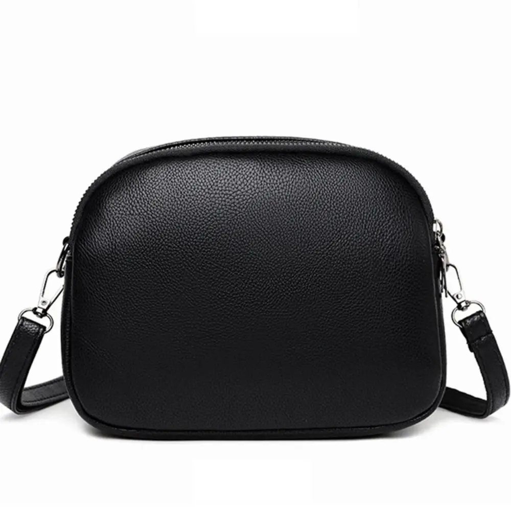 Leather Crossbody Bag Fashion Multifunction Large Capacity Shoulder Bags Casual Wear-resistant Travel Bag Women