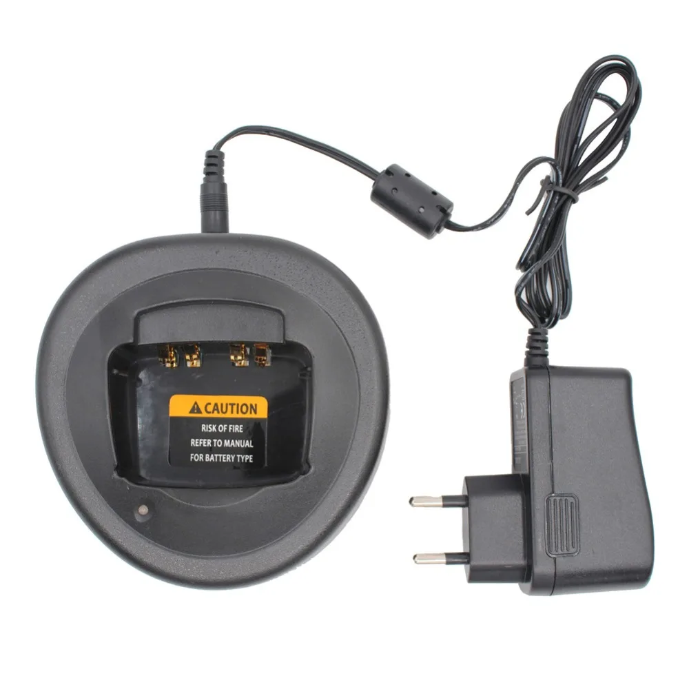 Desktop Charger Adapter For MOTOROLA EX500 EX560 EX600 EX600 XLS Walkie Talkie