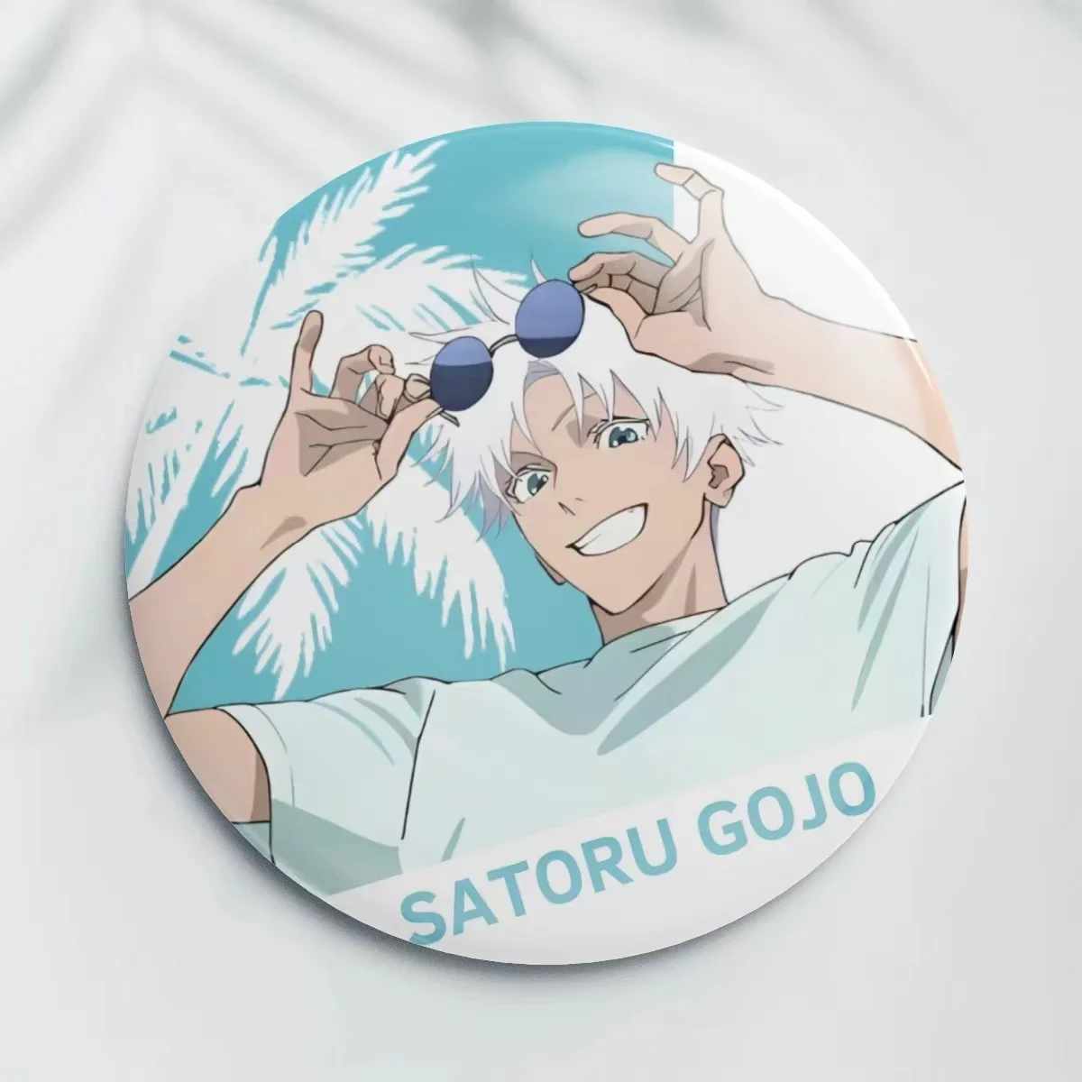 

Anime Jujutsu Kaisen Satoru Gojo Geto Suguru Cosplay High Appearance Level Badge Ambitus Gift