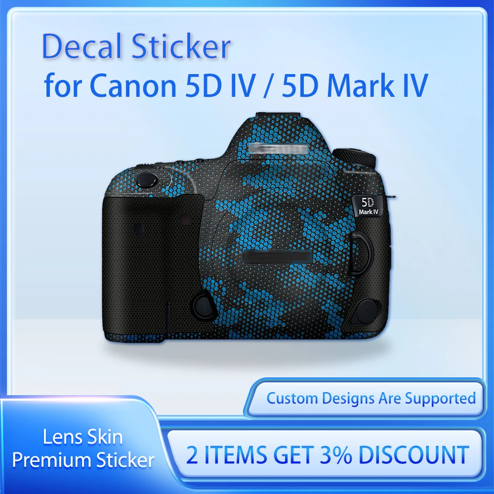 

For Canon 5D IV 5D4 Camera Skin Decal 5DIV Decal Skin 5D Mark IV Protective Film Cover Film Skin Wrap Covered