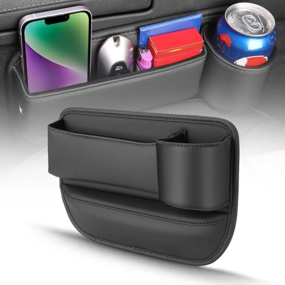 

Car Seat Gap Organizer Storage Box Pocket Multifunction Wallet Keys Card Cup Phone Holder Storage Bag Auto Interior Accessories