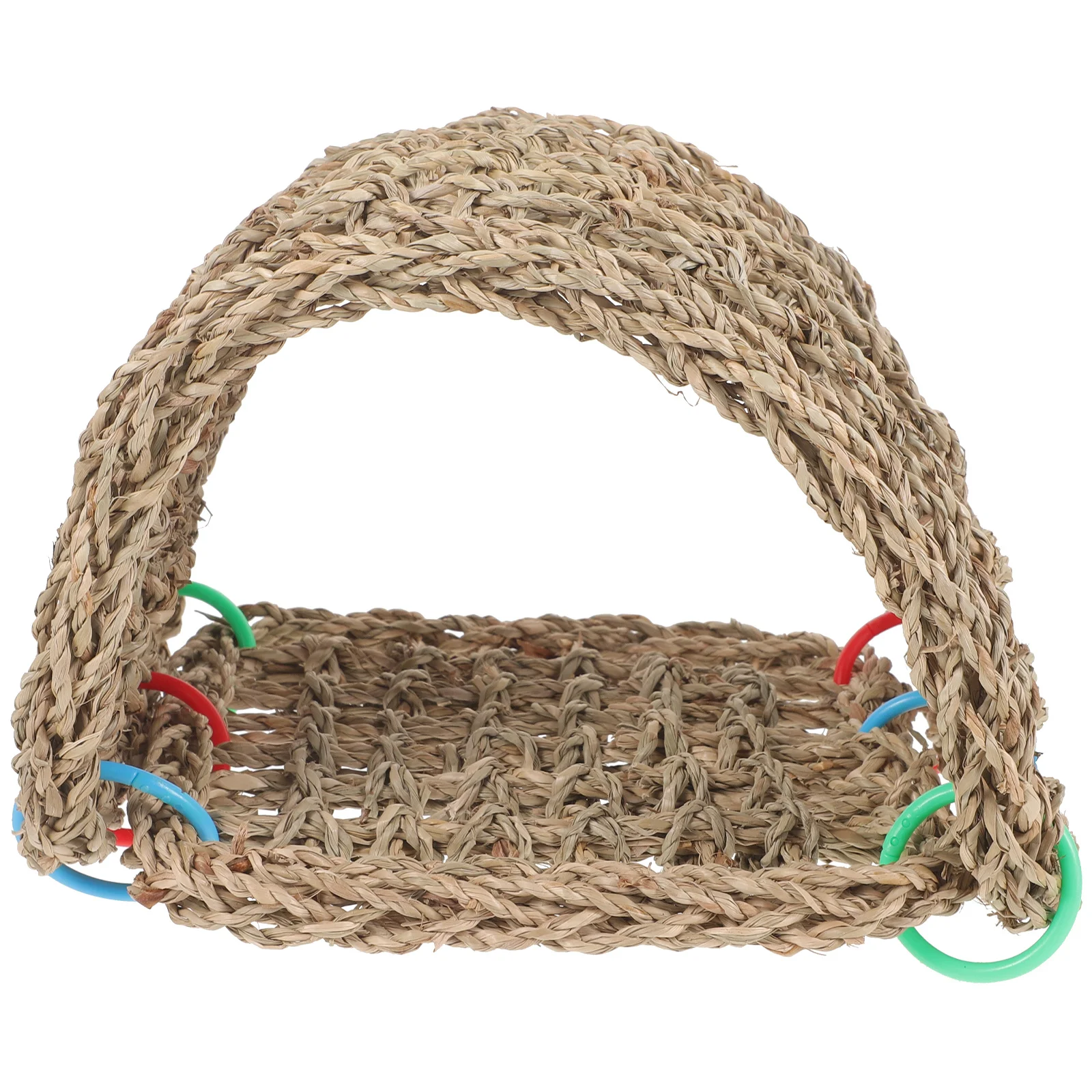 

Natural Woven Bird Nest Large Straw Breeding House Garden Decor Parrot Pigeon Sleeping Resting Place Bird Nests