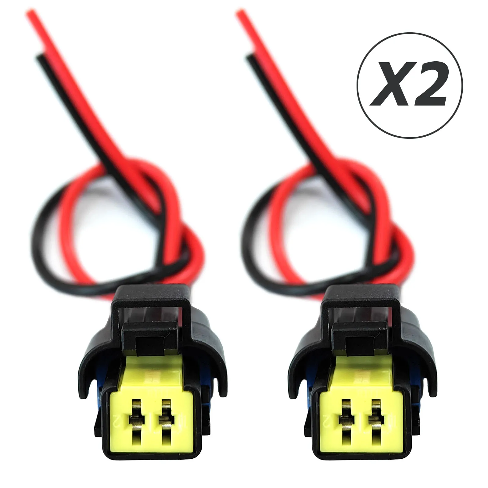 2x For Peugeot 206 207 208 307 308 407 508 CC SW 3008 4008 Expert Partner Engine Coolant Water Temperature Sensor Connector Plug - view 2