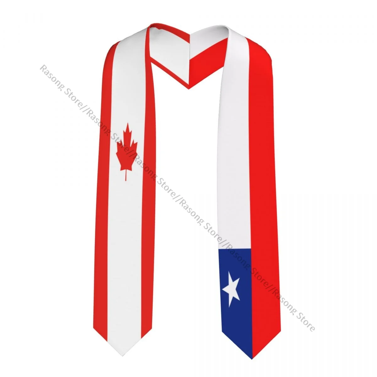 School Student Graduation Stole Chile Flag Sash Graduate Ceremony Graduation Stole Photo Props