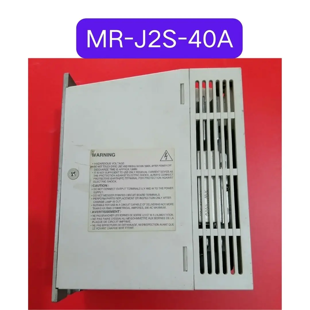 Used MR-J2S-40A servo driver 400W Test OK Fast Shipping