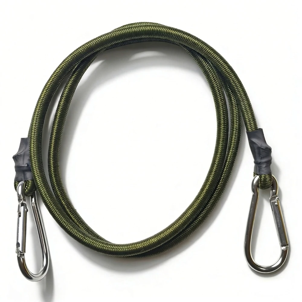 Outdoor Elastic Rope Cargo Luggage Tie Down Strap For Bicycle Trunk Motorcycle Rack Fixed Bungee Cord Heavy Duty Binding