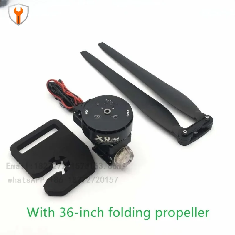 For X9 Plus Motor Powertrain 6-14S Fat 9620 Metal 36 Propeller