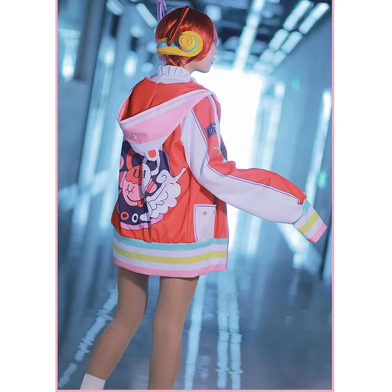 زي الدب الدن أنيمي الهالوين UTA ملابس تنكرية نسخة المسرح فيلم شانكس ابنة حمراء من الملحقات تكلفة جديدة 2025