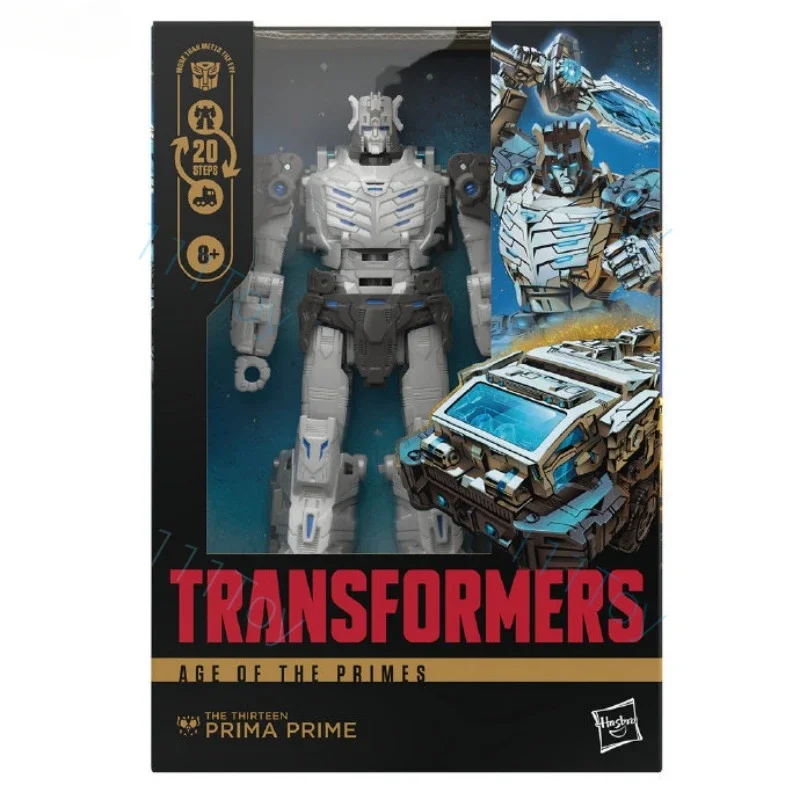 ในสต็อก Hasbro Transformers ของเล่นคลาสสิก Age Of The Primes Voyager Prima Prime Action Figure หุ่นยนต์ของเล่นของสะสมของขวัญ Hobbie