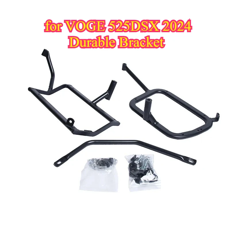 

Stainless Steel Motorcycle Luggage Rack Side Rack Without Hiding Exhaust Pipe Fit for VOGE 525DSX 2024 Durable Bracket