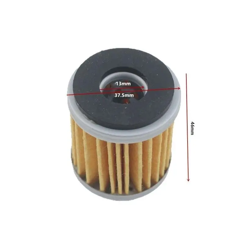 Universal Small Engine Oil Filter Advanced Filter Media High Flow Performance For Motorcycle ATV Outdoor Riding Maintenance