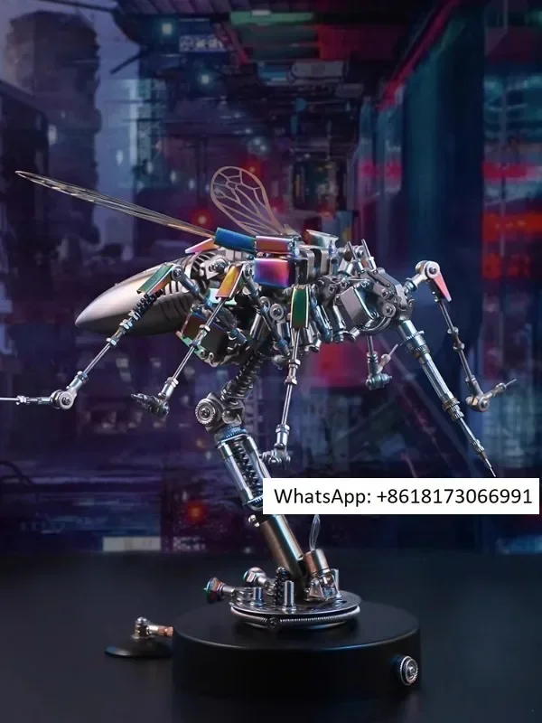 

Mechanical party lantern fish three-dimensional puzzle China-Chic assembly model adult mechanical metal toy