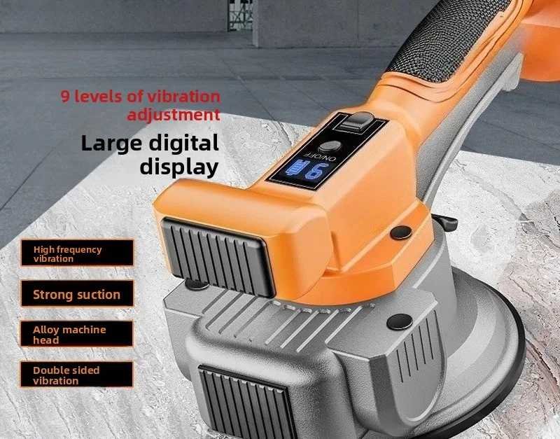 Tile Leveling Machine Electric Tile Vibrator Floor Wall Paving Tool Tiler Installation Equipment