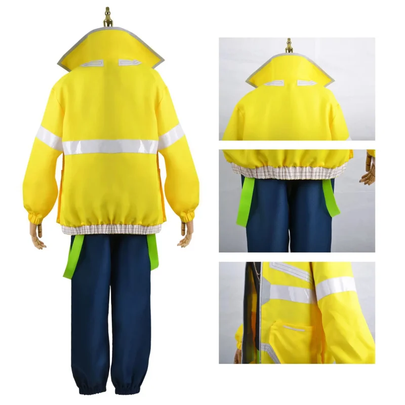 Anime David Martinez Halloween Costume Set Tops Pants Cyberpunk Edgerunners Cosplay Stand Collar Jacket Hoodie Zipper Punk Coat