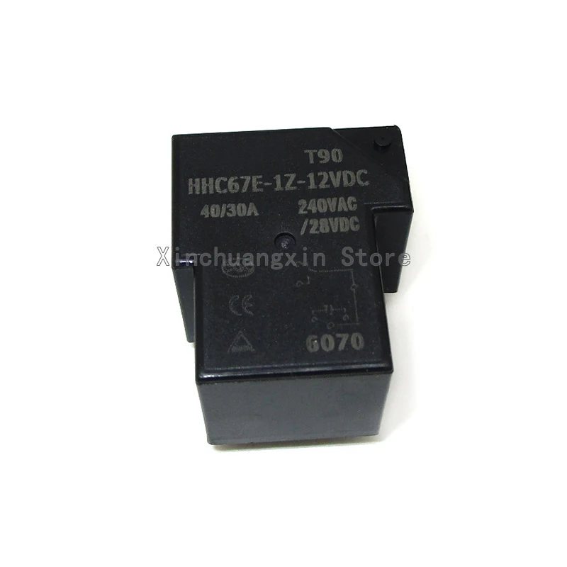 1PCS Original NNC HHC67E-1Z-12VDC 40A/30A 12VDC 5/6-pin set of conversion power relay