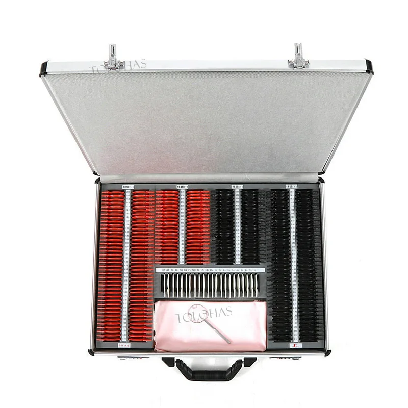 

LHVSL266 Metal Trial Lens Set Aluminum Case Optical Instrument