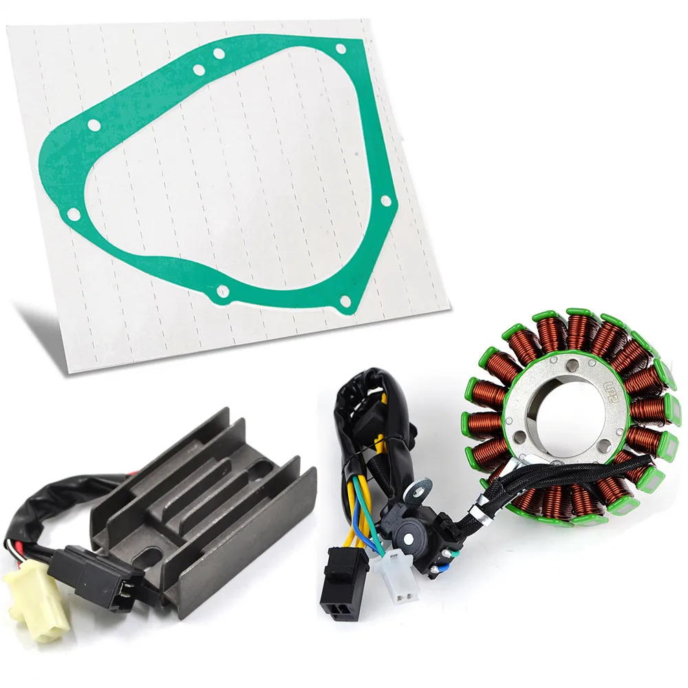 For Suzuki GZ125 Marauder 1998 1999 2000 2001- 2009 2010 2011 Generator Stator Coil Rectifier Regulator Gasket