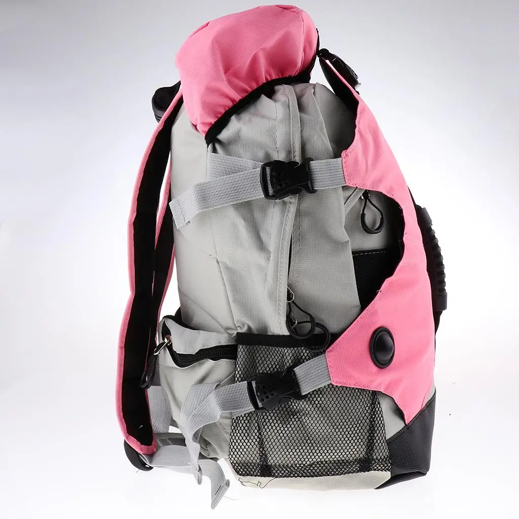 

Roller Skates Backpack Breathable Canvas Inline Skates Bag with Handle Strap for Skating Travel