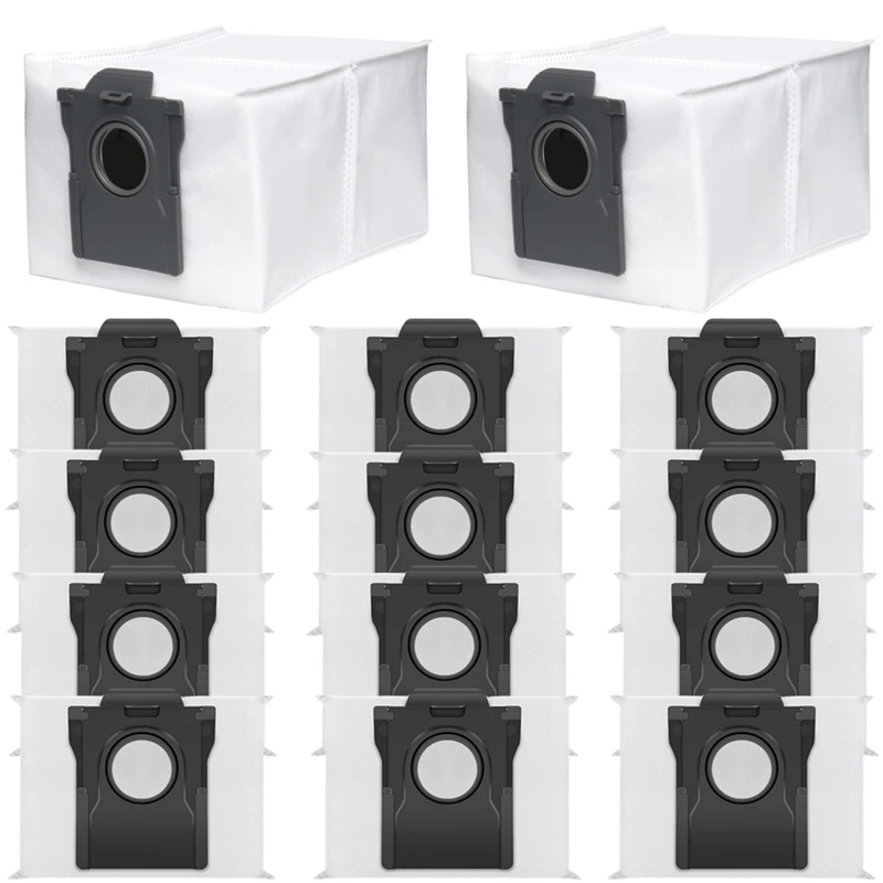 Combatible for dreame L10S Pro/X30อัลตร้า/X40อัลตร้าหุ่นยนต์ดูดฝุ่นอัตโนมัติความจุ3.2ลิตรความจุขนาดใหญ่ถุงกันฝุ่น