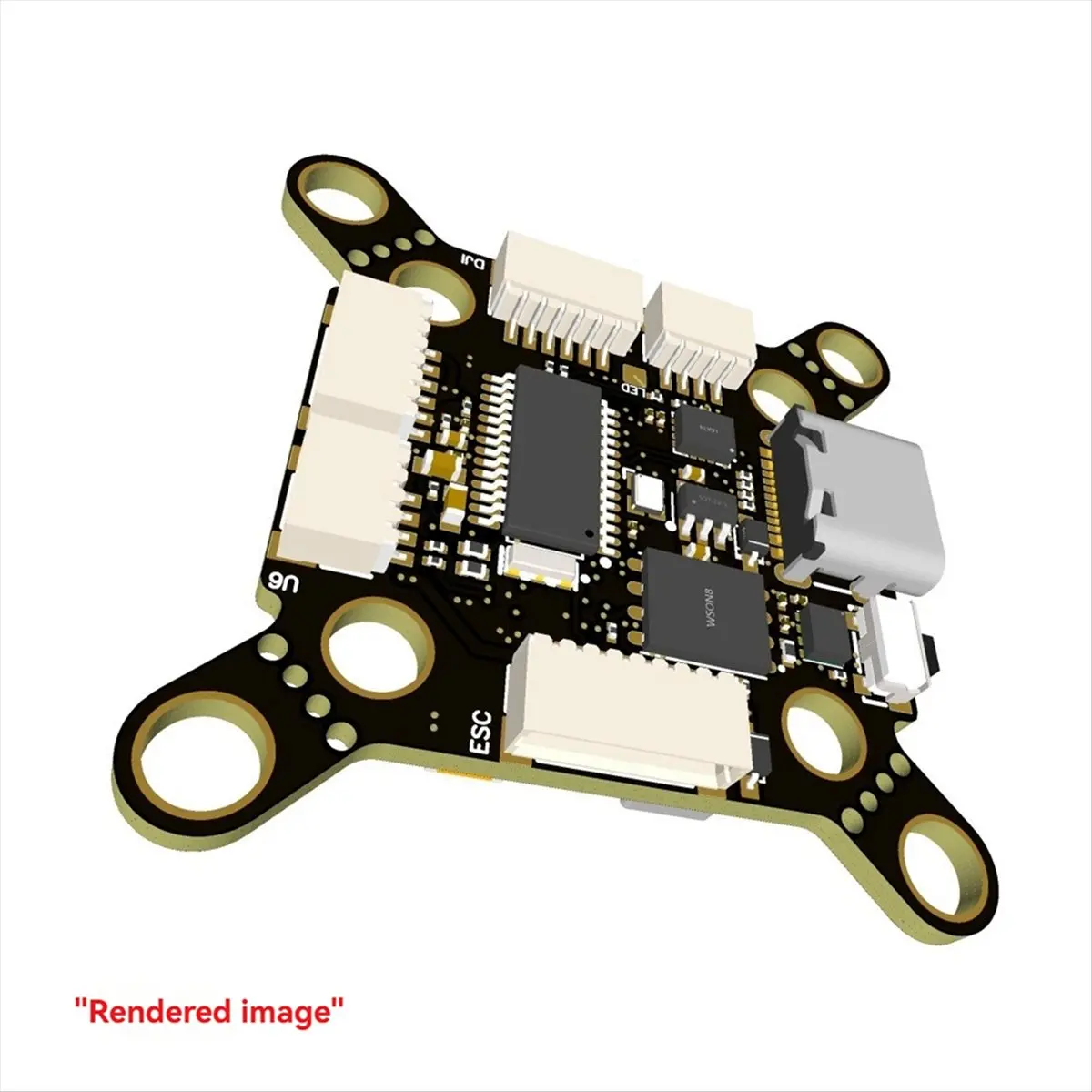 《Factory Direct》F4D MK1 F405 Flight Controller Support /INAV/AP Firmware Compatible with 20/30.5mm Hole Spacing for RC FPV Drone