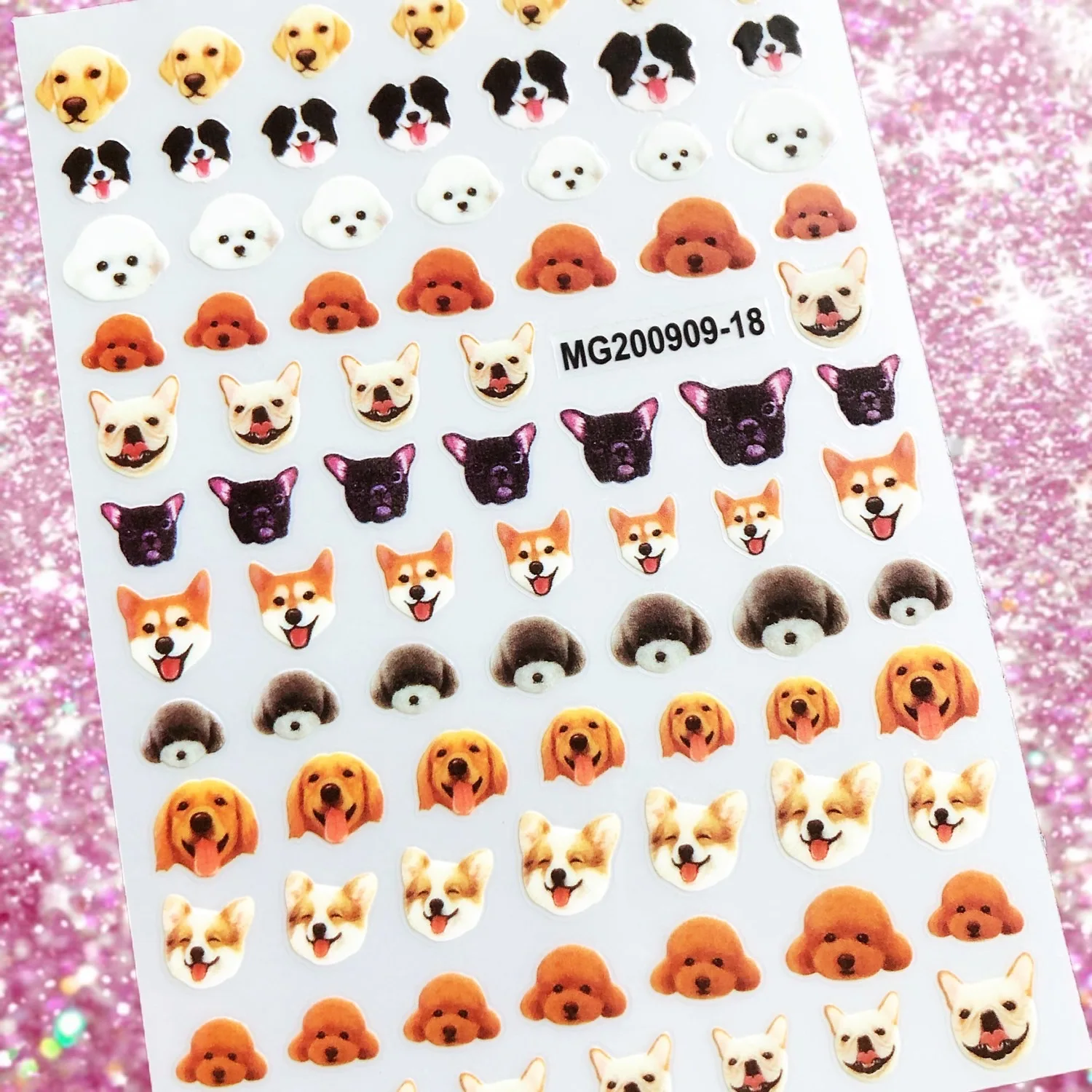 Cute Animal Stickers for Women and Kids - Fashionable Nail Art Decals for Parties