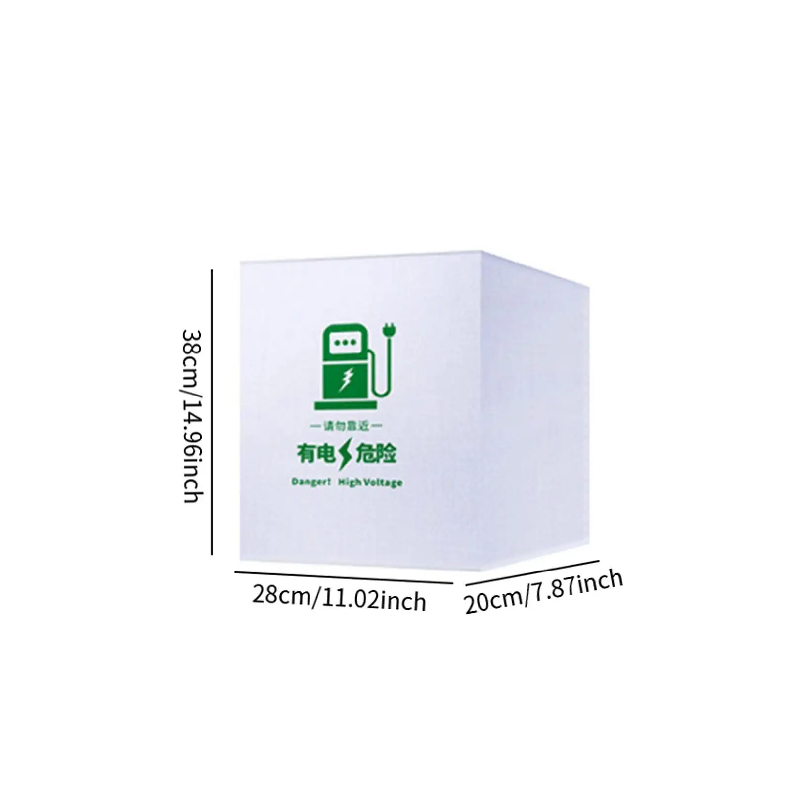 Elektrische autolader Regenhoes Accessoires Laadstationhoes Professionele stevige stofdichte elektrische opladerbeschermer