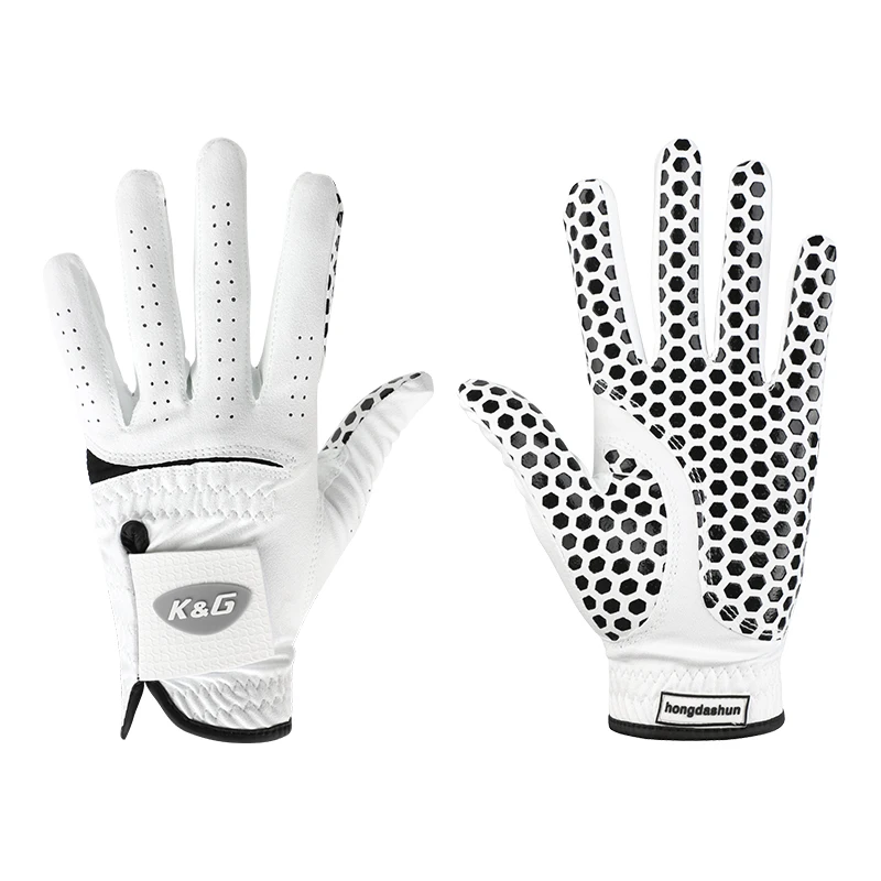 

Golf Glove for Men Left Hand Single Piece Wear-Resistant Non-Slip Breathable Contoured Fit