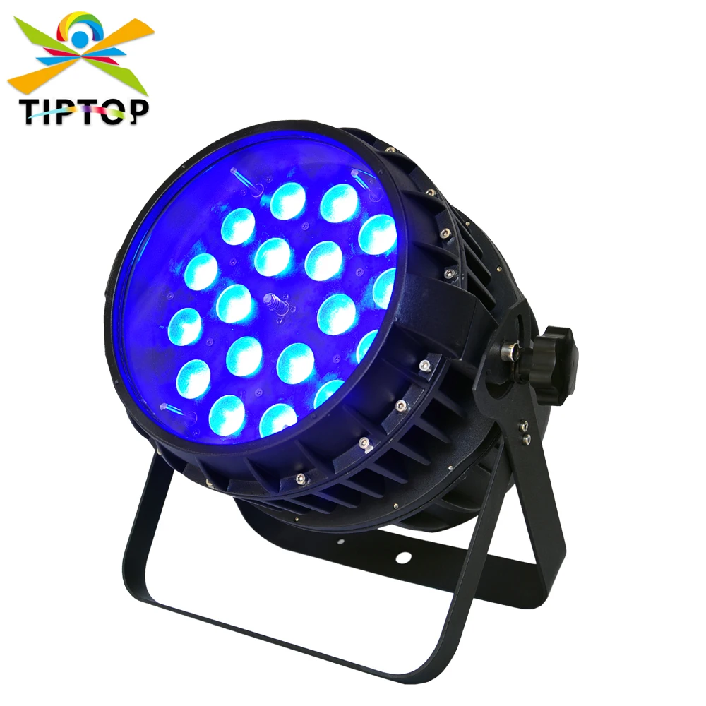 

TIPTOP New Design 18x18W Led Par Light with Zoom Function High Power 6 Color LED Par TIPTOP LED Stage Light CE ROHS 110V 220V