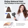 전문 고속 헤어 드라이어, 110000RPM 브러시리스 콜드 핫 블로어, 저소음 홈 살롱 헤어 드라이어, 빠른 건조, 1600W 5