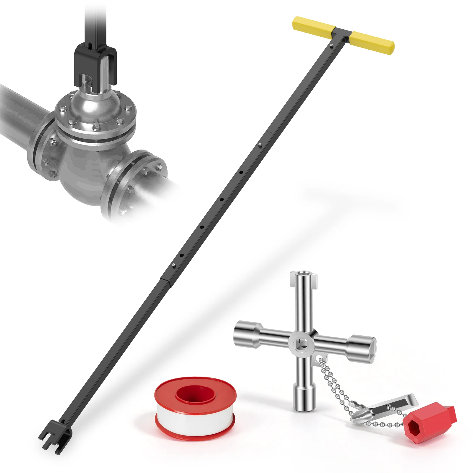 Water Meter Valve Key 18.5-37.09