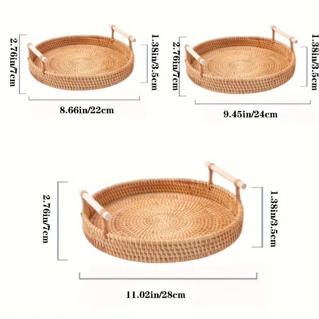 El yapımı Rattan Tepsi ve Yiye - Food Storage In Plants incelemesi ve fiyatı