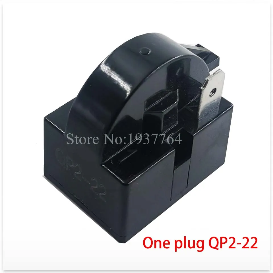 1 pz nuovo avviamento frigorifero 1 spina QP2-22 Protezione termica avviamento